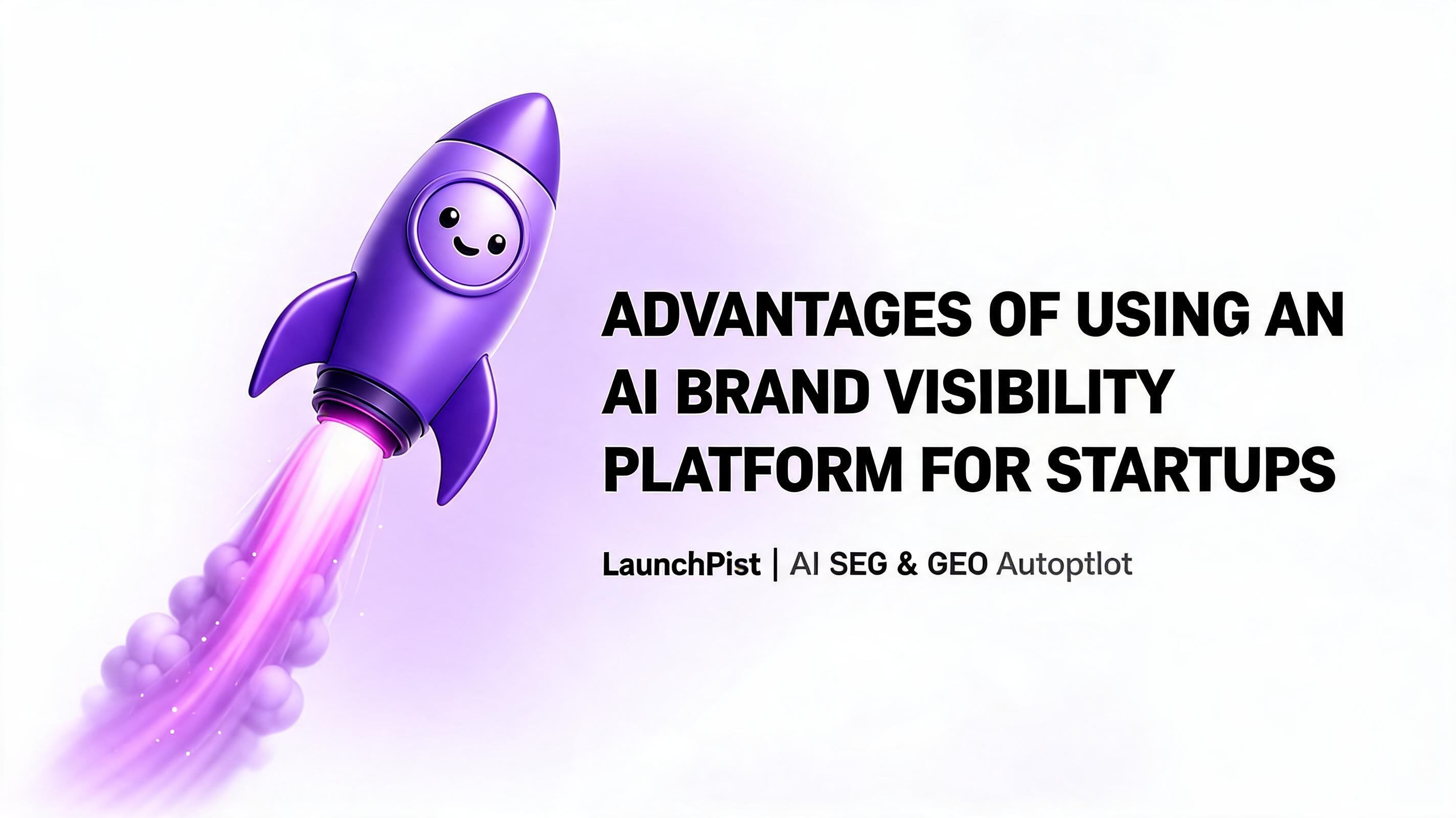A purple rocket with a smiling face launching into the sky, symbolizing growth and innovation for startups.